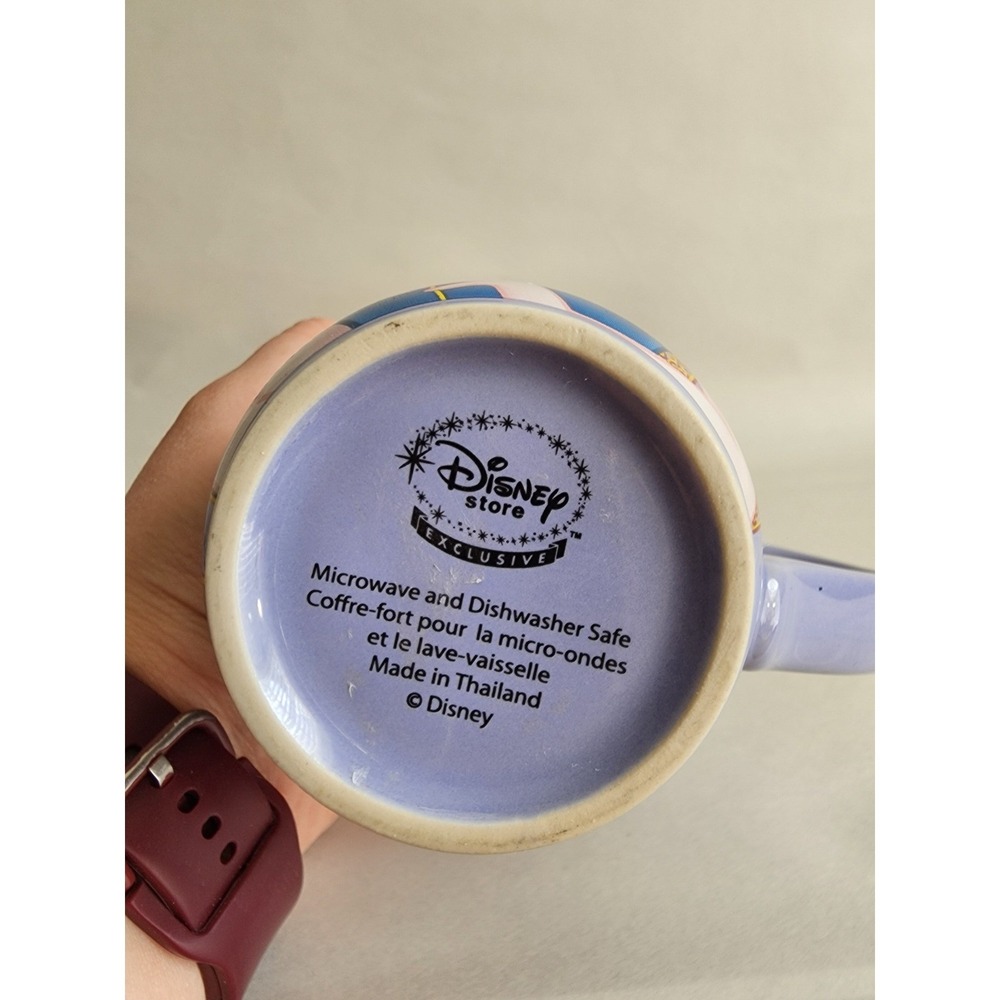 Disney Store Snow White Princess Coffee Mug Lavender Purple Ceramic Tea Cup - Picture 4 of 4